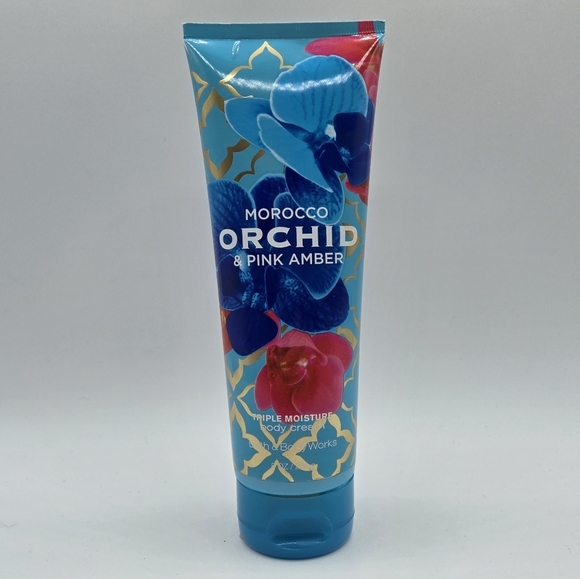 Bath and Body Works Morocco Orchid & Pink Amber Triple Moisture Body Cream - Picture 1 of 5